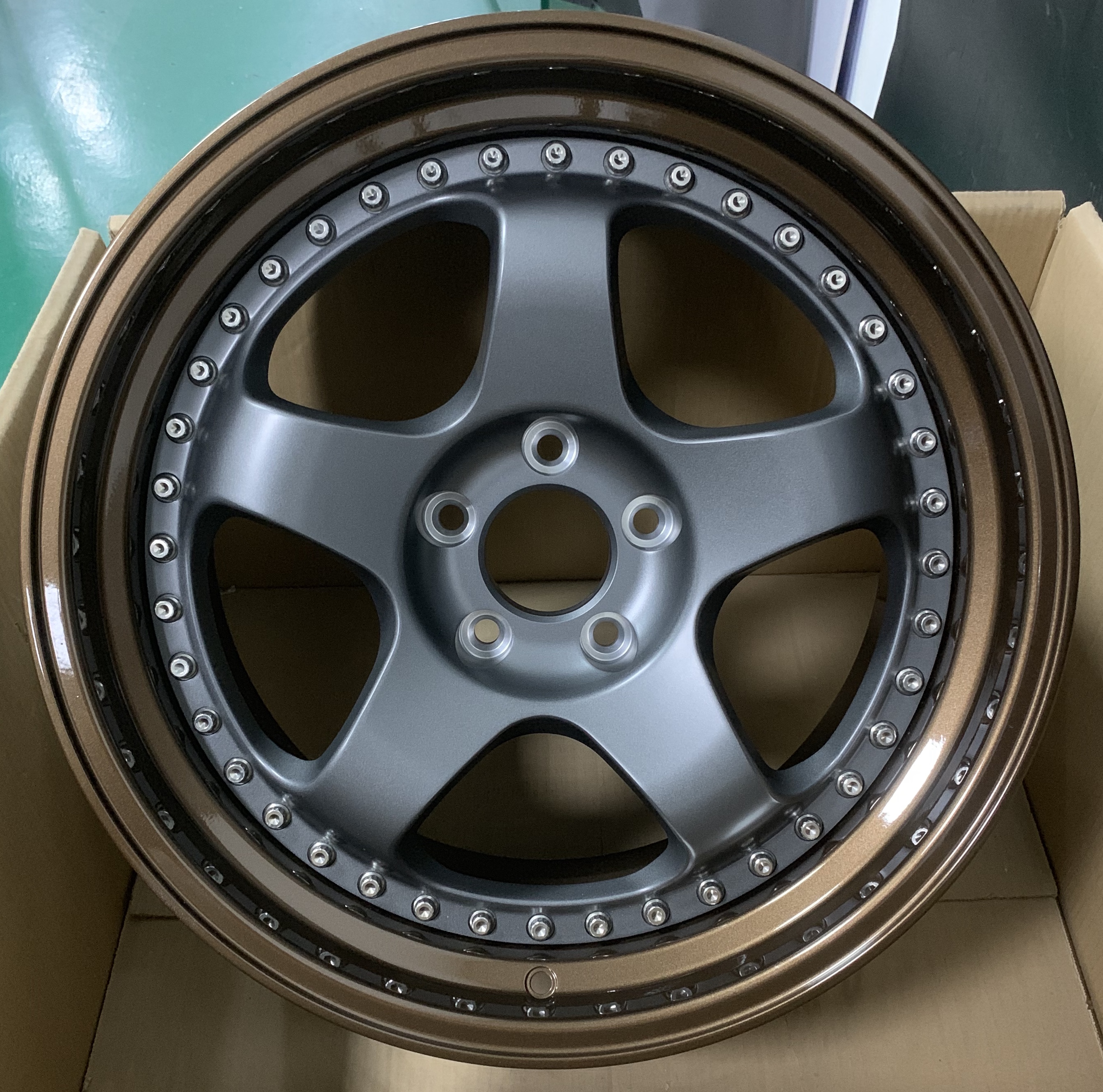 custom 2 piece forged wheels