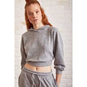 Ensemble de survêtement décontracté gris pour femme, coupe ample, respirant, pantalon de jogging - Product Image 4