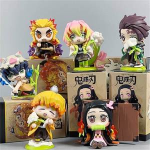 Caja Sorpresa Demon Slayer: Figuras de la Serie Flor de Nacimiento de 7-9cm, Adornos Coleccionables, Regalo para Fans del Anime - Product Image 4