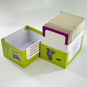 Oem stampa personalizzata di apprendimento Flash Card per <span class=keywords><strong>bambini</strong></span> <span class=keywords><strong>bambini</strong></span> educativo produttore di <span class=keywords><strong>carte</strong></span> <span class=keywords><strong>gioco</strong></span> con la scatola - Product Image 5