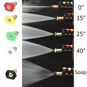 Nouvelles buses de pulvérisation pour nettoyeur haute pression E-wash en acier inoxydable, à déconnexion rapide, Orifice 0, Quick 10012318, Taille 035, Pièces de lavage automobile en stock - Product Image 2