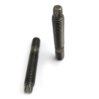 Boulon à tête cylindrique Gr5 M14x1.5 M5 M6 M8 M10 en titane pour roue de moto