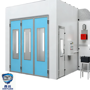 Cabina de Pintura para Automóviles con Calefacción Eléctrica Modular de Ensamblaje Rápido, Instalación en 2 Horas para Eventos y Exposiciones de Reparación de Automóviles, Xinyuan 18KW 220V/380V - Product Image 6
