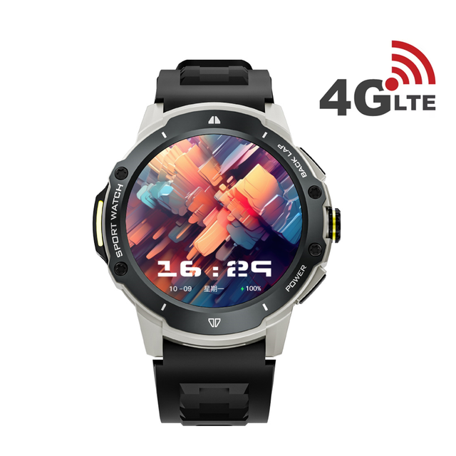 KB08 4G Android Phone SIM Card WIFI GPS NFC Smartwatch G15 Pro AMOLED Display RAM 2G ROM 32GB 780mAh Big Battery Smart Watch