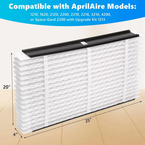 Filtre de remplacement 213/313/413 compatible avec le purificateur d'air AprilAire 1210, 1620, 2120, 2200, 2210, 2216, 3210, 4200 - Product Image 1
