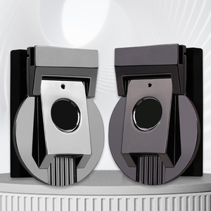 Serrure intelligente antivol YH2280 pour bagages et sacs à main, options de verrouillage par <span class=keywords><strong>empreinte</strong></span> digitale et par mot de passe, alarme de porte en fer ABS avec matériau en zinc - Product Image 2