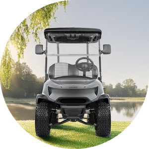 รถกอล์ฟไฟฟ้าขนาดเล็ก2 + 2ที่นั่ง4500W รถกอล์ฟแบตเตอรี่ลิเธียม - Product Image 1