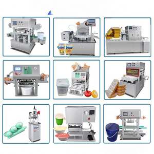 เครื่องซีลฝาถ้วยอัตโนมัติสำหรับโยเกิร์ต สลัด กาแฟ เยลลี่  บรรจุภัณฑ์พลาสติก บลิสเตอร์ กระดาษ  ฟอยล์อะลูมิเนียม และซองต่างๆ - Product Image 5