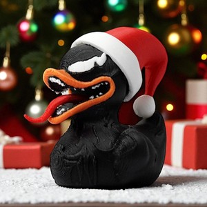 Vashion 3D PLA Nọc độc Vịt Giáng Sinh Trang Trí Nội Thất 3D In Đồ Chơi Thân Thiện Với Môi Vật Liệu Sáng Tạo Hài Hước Phim Hoạt Hình Toi - Product Image 4