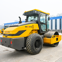 Compacteur de sol SHANTUI 10 tonnes avec moteur Weichai pour les travaux d'infrastructure et de construction routière