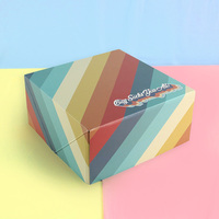 Caja de Regalo de Lujo con Tapa y Base Personalizada con Logotipo del Fabricante para Velas, Empaque de Cartón de Dos Piezas con Relieve y Laminado Mate