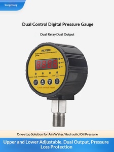 Manomètre numérique HC-Y820 intelligent, haute précision, à contact électrique, pour la pression de l'eau et du vide - Product Image 2