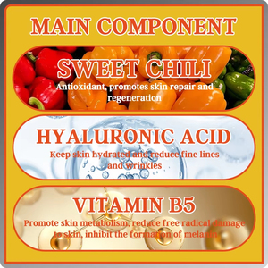 Set de Cuidado Facial de Lujo con Chile Dulce, Niacinamida, Vitamina B5 y C, Sin Parabenos, Hidratante, Control de Grasa, Blanqueador y Reparador - Product Image 2