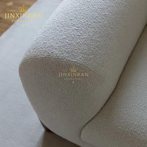 न्यूनतम शैली आधुनिक सरल लक्जरी छोटे सोफे रहने वाले कमरे सोफे कश्मीरी सफेद सोफा - Product Image 5