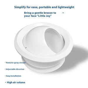 Chất lượng cao hợp kim nhôm bóng máy bay phản lực khuếch tán cho HVAC hệ thống nhãn cầu không khí diffusers đăng ký & lưới - Product Image 4