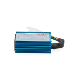 New Racing C.D.I Ignition Module Blue Aluminum 5 <b>Pin</b> for Off-road Motorcycle ATV Beach Buggy Retrofit Upgrade - Product Image 1