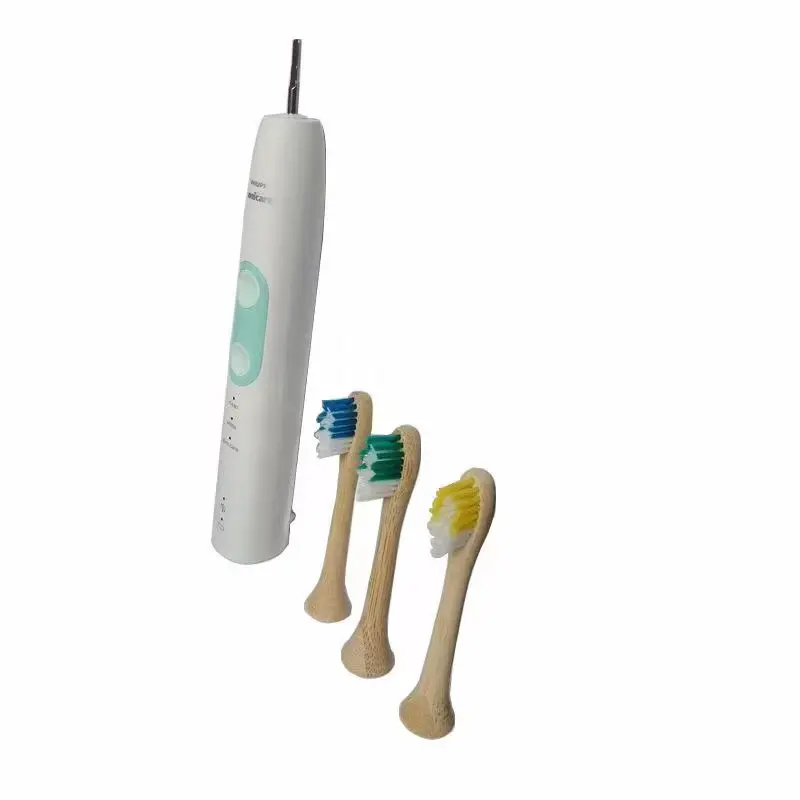 First Selling Compatible Replacement Bamboo Toothbrush Heads Refill for Philip Sonicare