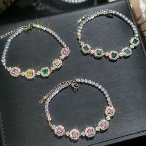 Bracciale da <span class=keywords><strong>Donna</strong></span> Fanhua in Acciaio Inossidabile Placcato Oro 18K PVD, Impermeabile e Antiossidante, con Zirconi - Product Image 2