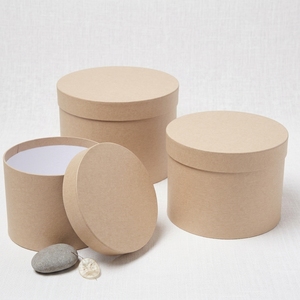 Caja cilíndrica de cartón rígido con textura premium y grabado personalizado para envasado de botellas de fragancias de alta gama, tubo de papel para regalo. - Product Image 1