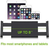 Support de tablette/smartphone universel pour appuie-tête de voiture, rotatif à 360°, réglable, portable, compatible iPad 4,7-12,8 pouces, en ABS