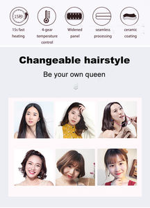 Arricciacapelli multifunzione e piastra per capelli 2 In 1 Twist Curling Irons - Product Image 2