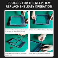 Alta impresión 3D transparente NFEP ACF película de liberación impresora LCD repuestos accesorios de impresora 3D