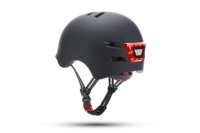Casque de protection sportif pour enfants et adultes pour vélo électrique, trottinette, cyclisme et vélo - Conception respirante et portable avec lumière LED arrière intégrée