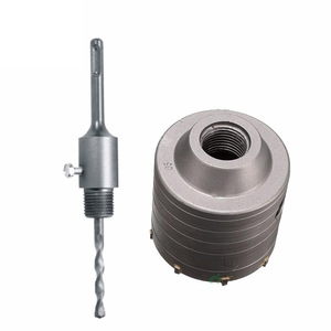 <span class=keywords><strong>LA</strong></span> VIE 1 jeu de forets à trous pour béton SDS PLUS 65 mm, foret à noyau creux électrique, tige de 110 mm, pour mur en béton, pierre, climatiseur, alliage - Product Image 1
