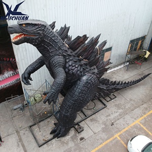 Chất lượng cao <span class=keywords><strong>Godzilla</strong></span> animatronic tượng mô hình cuộc sống lớn kích thước cho trung tâm mua sắm nơi công cộng nhà chơi phiêu lưu công viên - Product Image 1