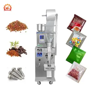 Multi-Function Three Side Seal Small Sachets Spice Powder Grain Packing Machine Tea Coffee Automatic Pouch Packaging