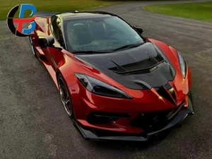 Kit Carrozzeria Cofano Motore in Fibra di Carbonio Secca di Alta Qualità per <span class=keywords><strong>Chevrolet</strong></span> Corvette C8 Z06 Upgrade Modello ZR1 (Modello con Fori Grandi) - Product Image 5