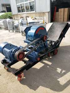 Máquina trituradora de corteza y palo de madera de 5mm, sierra para hacer polvo, máquina para hacer polvo, motor de voltaje de 220V, componentes de núcleo de cojinete de engranaje - Product Image 4