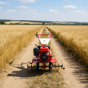 JINKE Diesel Powered Mini Tiller | Small Farm <b>Cultivator</b> for Soil Loosening, Intertillage & Land Preparation CE - Product Image 1
