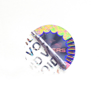 Impression de logo personnalisé 3d hologramme autocollant étiquette holographique de sécurité