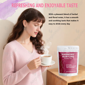 Aeglewell organik harmoni Nurture Blend Tea wanita kesehatan <span class=keywords><strong>Herbal</strong></span> teh untuk hormon & keseimbangan menstruasi - Product Image 4
