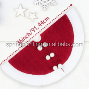SPRING PLANTING New 122 cm <b>Christmas</b> Knitted Tree Skirt - Red Knitted <b>Christmas</b> Tree Apron <b>Christmas</b> Tree Skirt Decorations - Product Image 6