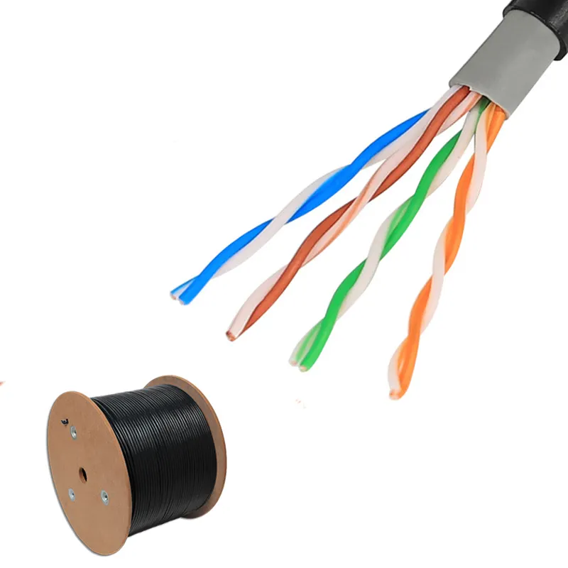 Water proof good quality outdoor ethernet cat5 lan cable 305m