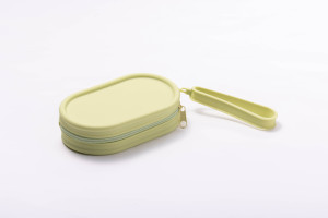 Grande capacité, vente en gros d'usine, sac à main en silicone unisexe, portefeuille à fermeture éclair, trousse de maquillage pour femmes - Product Image 2