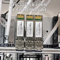 SFP-10G-LR 10G Fiber Optic Transceiver 1310nm 10km LC DDM Modul Single Mode untuk Switch Router