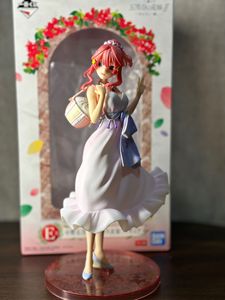 Figurine d'anime 100 % officielle Banpresto <span class=keywords><strong>Itsuki</strong></span> <span class=keywords><strong>Nakano</strong></span> en robe longue d'été, modèle de collection pour vente en gros, cadeau de bureau - Product Image 4