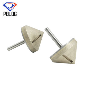 Ouvre-trou de surface en verre à chanfrein tranchant de haute qualité <span class=keywords><strong>Foret</strong></span> diamanté à trois fentes - Product Image 2