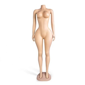 Precio de Fábrica Maniquíes Femeninos Desmontables de Cuerpo Completo Talla Grande Color Piel para Exhibición de Ropa de Mujer - Product Image 5