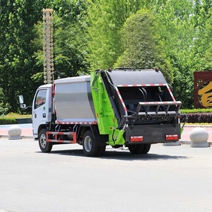 Camión Compactador de Residuos Pequeño Dongfeng 4X2 para Recolección de Basura Residencial y Proyectos Municipales, Suministro del Fabricante - Product Image 4