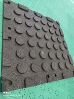 Rouleaux de revêtement de sol EPDM pour salle de sport, zone de musculation, dalles de caoutchouc composite noir, tapis de caoutchouc, emboîtables
