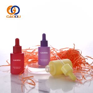 Flacon compte-gouttes en verre de luxe 15 ml 30 ml 50 ml, contenants cosmétiques colorés pour huiles essentielles, emballage pour soins de la peau - Product Image 3