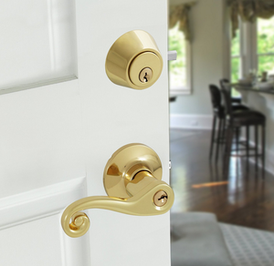 ชุดล็อคประตูอพาร์ทเมนท์ WEKIS รุ่นโมเดิร์น ความปลอดภัยสูง ประหยัด คุ้มค่า พร้อมกุญแจแบบคันโยก  ระบบล็อคแบบเดดโบลท์  ไม่ใช้กุญแจ  ขนาด 60 มม. ผลิตจากโลหะผสมสังกะสี - Product Image 5