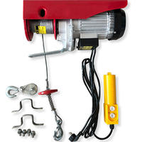 Nouvelle palan électrique 220V avec câble en acier de 30m, mini-grue suspendue portable pour usage commercial et domestique