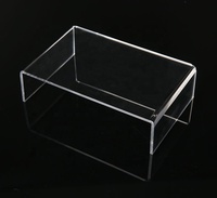 Plateforme d'exposition en acrylique transparente personnalisée pour figurines Pop, vitrine multifonctionnelle pour bijoux, parfums, présentoir pour objets de collection