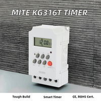 ROEY KG316T-II AC220V 25A Sakelar Timer Digital Pintar yang Dapat Diprogram dengan Arus Maksimum 16A, Peringkat IP53, 50Hz