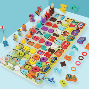 Premium Customizable New-Style Occupational Abacus Board Innovative Educational Counting Toy OEM/ODM Play Set for Children Wood - Product Image 3